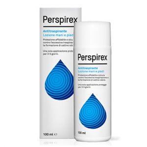 Perspirex foot lotion antiperspirant clear lotion on