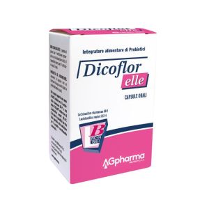 Dicoflor elle bacterial flora supplement 28 capsules