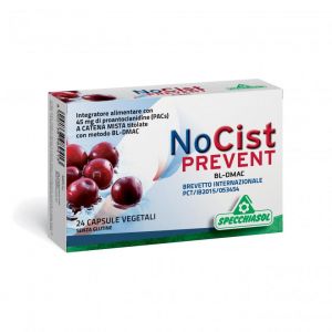 Specchiasol NoCist Prevent Draining and Urinary Tract Supplement 24 Capsules