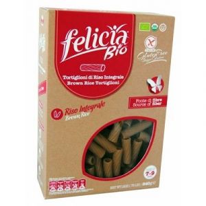 Felicia Bio Brown Rice Tortiglioni Gluten Free 340 g