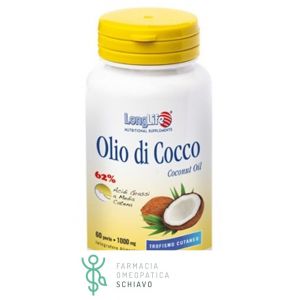 LongLife Coconut Oil Supplement Against Skin Trophism 60 Pearls