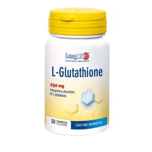 LongLife L-Glutathione 250mg 30 Tablets