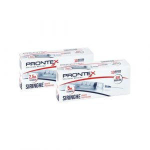 Safety Prontex 5 ml Syringe With Painless Needle 10 Pieces