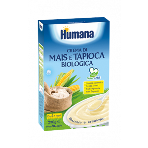 Humana Cream of Corn and Organic Tapioca Gluten Free 230 g