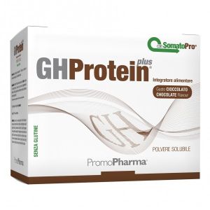 Promopharma Gh Protein Plus Cocoa Flavor Food Supplement 20 Sachets