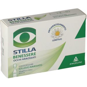 Angelini Stilla Benessere Occhi Arrossati Gocce Oculari 10 Ampolle Sterili