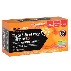 Named Sport Total Energy Rush Supplement Against Fatigue 60 Tablets