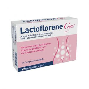 Lactoflorene gyn rebalancing vaginal bacterial flora 10 tablets