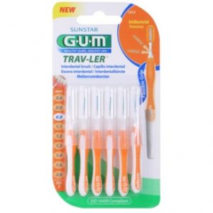 Gum trav-ler 0,9 promo brush 4 + 2 pieces