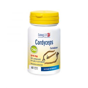 Longlife Cordyceps Bio 525mg Food Supplement 60 Capsules