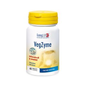 Longlife Vegzyme Food Supplement 60 Tablets