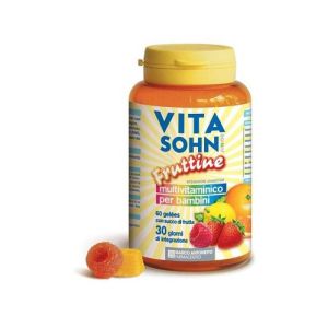 Vita Sohn Junior Fruttine Multivitamin Supplement Children 60 Candies