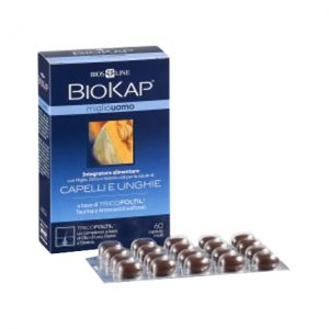 Biokap anti-hair loss millet strong man hair and nails supplement 60 tablets