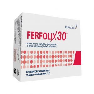 Ferfolix 30 Iron Supplement 30 Capsules