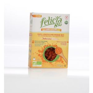 Felicia Bio Sedanini Pasta With Red Lentils Gluten Free 250g