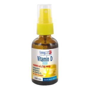Longlife Vitamin D 1000 Ui Food Supplement Spray 30ml