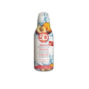 5d depuradren te with peach draining depurative supplement 500 ml
