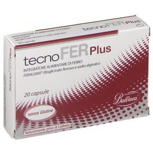 Tecnofer Plus Iron Supplement 20 Capsules