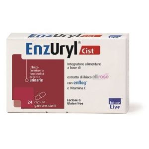 Future live enzuryl cist food supplement 24 gastro-resistant capsules