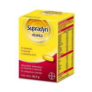 Supradyn Refill Supplement Vitamins And Mineral Salts 35 Coated Tablets