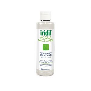 Montefarmaco otc iridil micellar water face and eye make-up remover cleanser 200ml