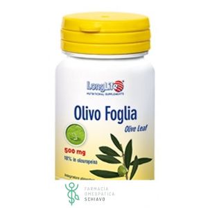 Longlife Olive Leaf 500mg Food Supplement 60 Capsules