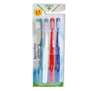 Profar Oxygen Anti-plaque Toothbrush 4 Pieces