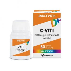 Massigen C Viti 500mg Vitamin C Food Interacter 60 Capsules