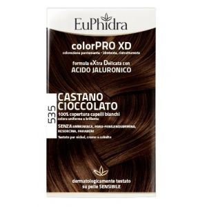 Euphidra colorpro xd 535 chocolate brown extra delicate hair dye