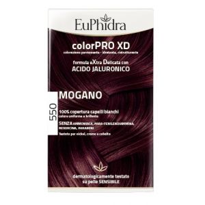 Euphidra colorpro xd 550 mogano gel colorante capelli in fla