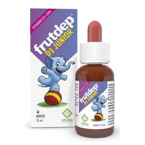 Erbozeta Frutdep D3 Junior Drops Food Supplement 15ml