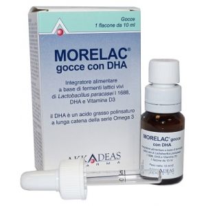 Morelac Gocce Supplement of live lactic ferments 10 ml