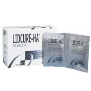 Lidcure has soothing emollient cleansing wipe 16 sachets