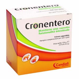 Candioli Cronentero Polvere Appetibile Protezione Intestinale Cani e Gatti 30 Bustine