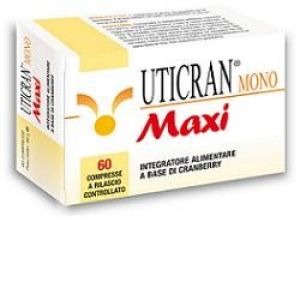 Uticran Mono Maxi Cranberry Supplement 60 Tablets