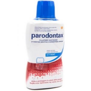 Parodontax icy mint daily mouthwash with fluoride 500 ml