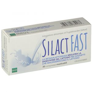 Silact Fast Lactose Intolerant Supplement 30 Chewable Tablets