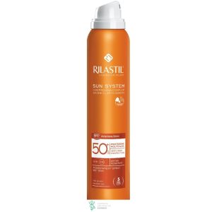 Rilastil sun system transparent sun spray spf 50+ body protection 75 ml