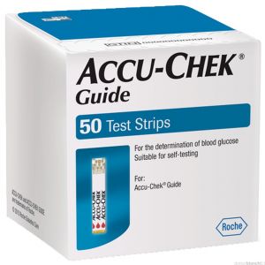 Roche Accu-chek Guide Glucose Test Strips 50 Strips