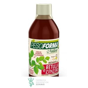 Pesoforma nature draining supplement with birch and ginger 500 ml