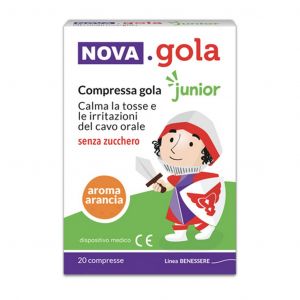 Nova Gola Junior Orange 20 Tablets Without Sugar