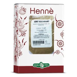 Erba Vita Hennè Color Cap Rosso Mogano Tintura per Capelli 100g