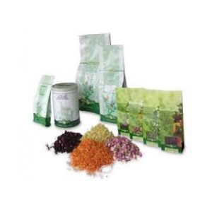 Erba vita rhubarb herbal tea supplement intestinal transit 100 g