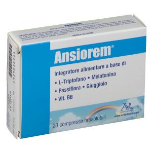 Ansiorem Supplement For Relaxation 20 Buccal Tablets