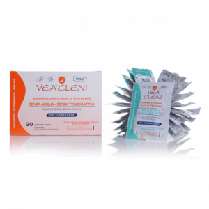 Vea cleni soothing cleansing wipe 20 sterile wipes