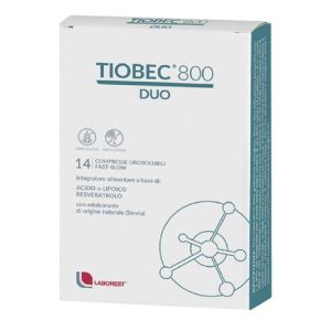 Tiobec 800 Duo 14 Buccal Tablets 18.9g