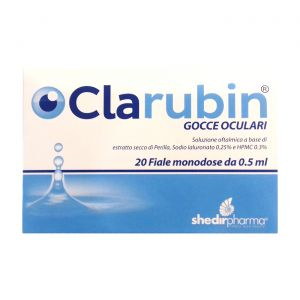Clarubin Eye Drops Shedirpharma 20 Single-Dose Vials