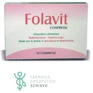 Folavit Multivitamin and Multimineral Food Supplement 30 Tablets