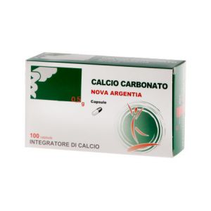 Nova Argentia Calcium Carbonate 100 Capsules