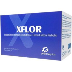 Xflor Probiotici Prebiotici Lattoferrina Bustine